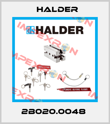 2B020.0048  Halder