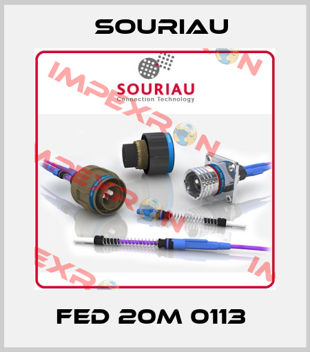 FED 20M 0113  Souriau