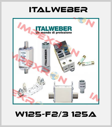 W125-F2/3 125A Italweber