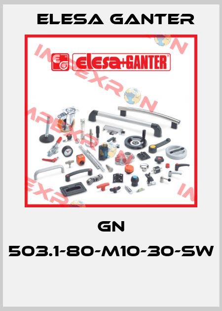 GN 503.1-80-M10-30-SW  Elesa Ganter