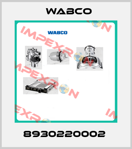 8930220002  Wabco