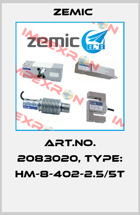 Art.No. 2083020, Type: HM-8-402-2.5/5t  ZEMIC