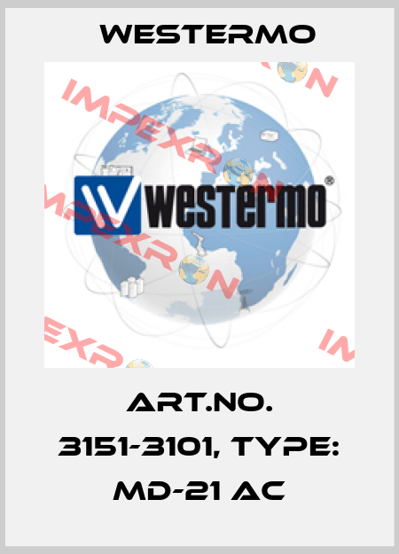 Art.No. 3151-3101, Type: MD-21 AC Westermo