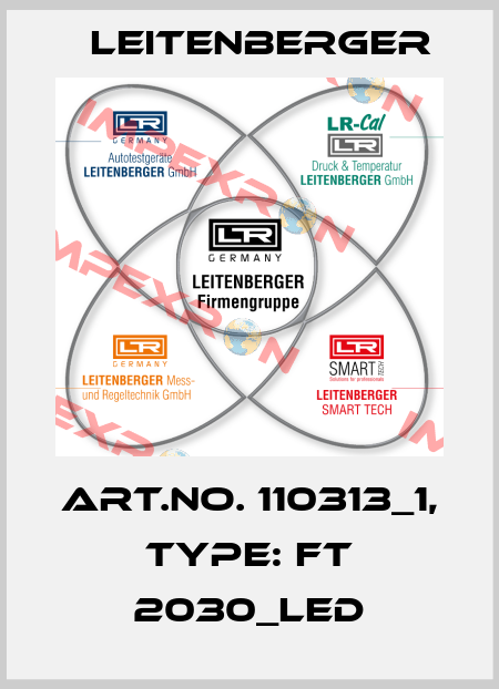 Art.No. 110313_1, Type: FT 2030_LED Leitenberger