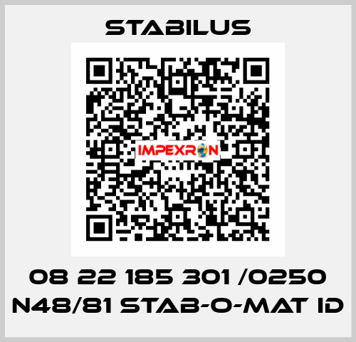 08 22 185 301 /0250 N48/81 STAB-O-MAT ID Stabilus