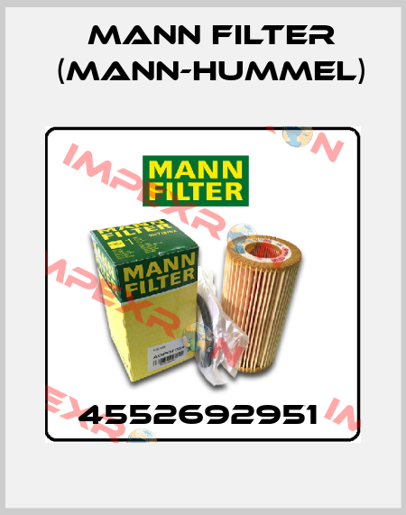 4552692951  Mann Filter (Mann-Hummel)