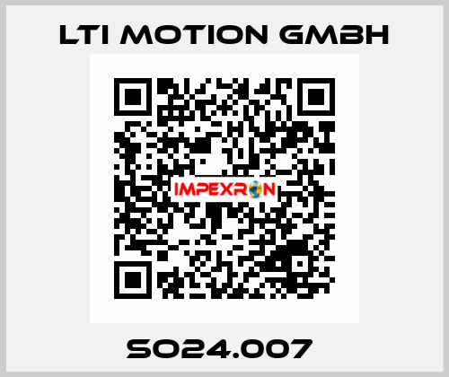 SO24.007  LTI Motion GmbH