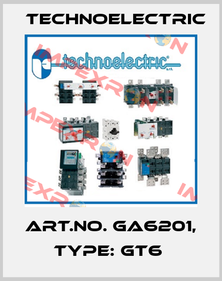 Art.No. GA6201, Type: GT6  Technoelectric