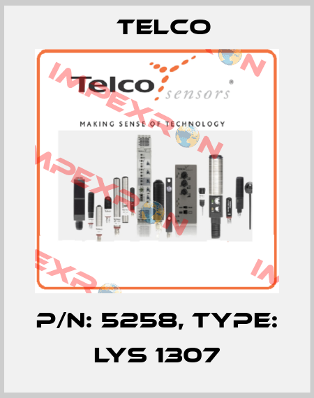 p/n: 5258, Type: LYS 1307 Telco