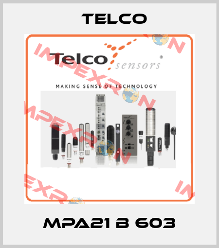 MPA21 B 603 Telco