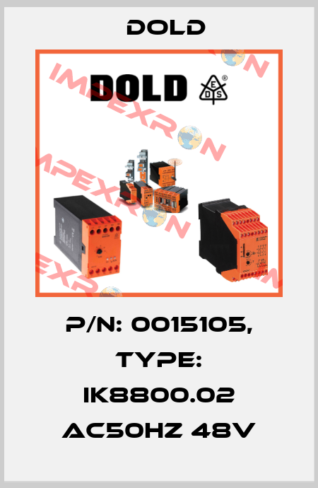 p/n: 0015105, Type: IK8800.02 AC50HZ 48V Dold