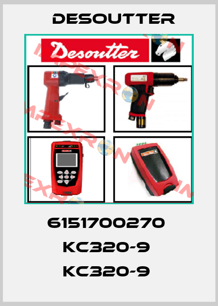 6151700270  KC320-9  KC320-9  Desoutter