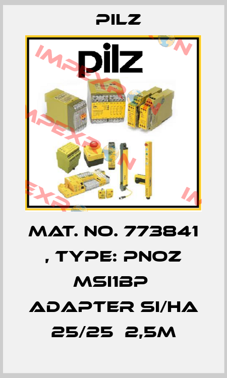 Mat. No. 773841 , Type: PNOZ msi1Bp  Adapter Si/Ha 25/25  2,5m Pilz