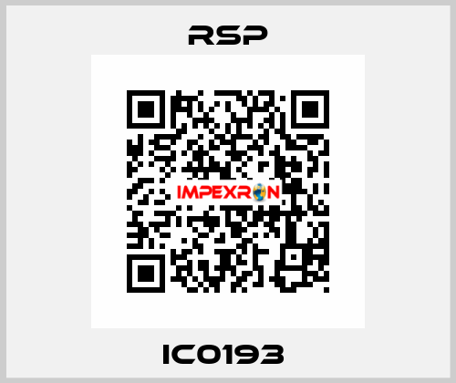 IC0193  Rsp