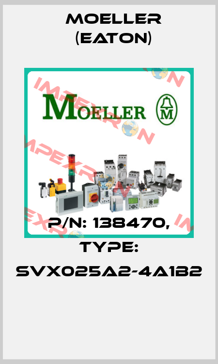 P/N: 138470, Type: SVX025A2-4A1B2  Moeller (Eaton)