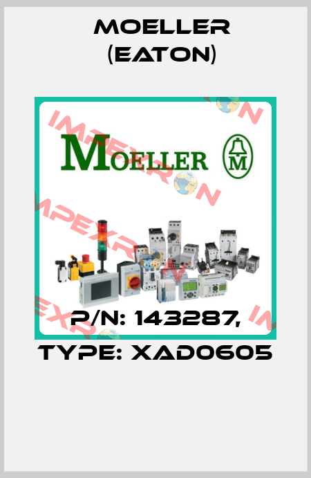 P/N: 143287, Type: XAD0605  Moeller (Eaton)