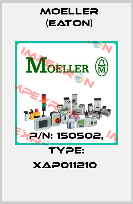P/N: 150502, Type: XAP011210  Moeller (Eaton)