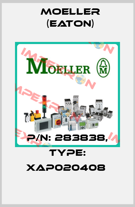 P/N: 283838, Type: XAP020408  Moeller (Eaton)