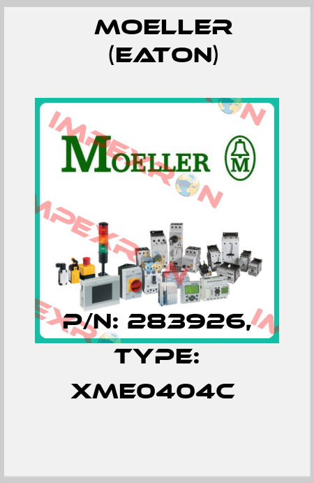 P/N: 283926, Type: XME0404C  Moeller (Eaton)