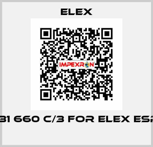 131 660 C/3 FOR ELEX ESP  Elex