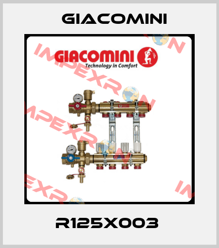 R125X003  Giacomini