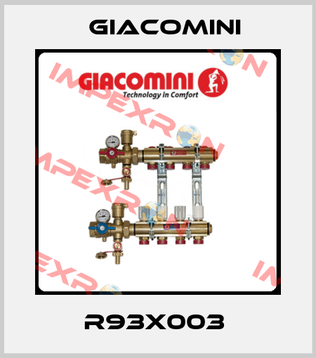 R93X003  Giacomini