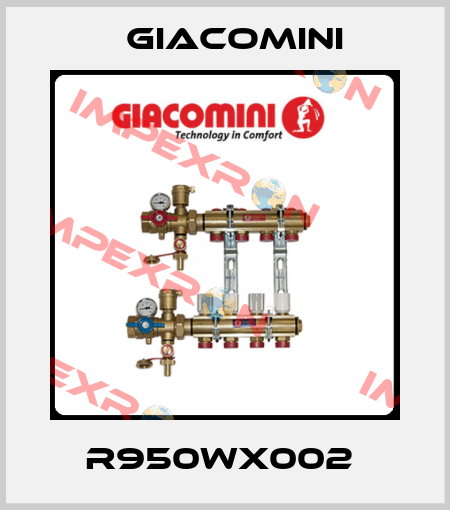 R950WX002  Giacomini
