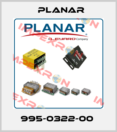 995-0322-00  Planar