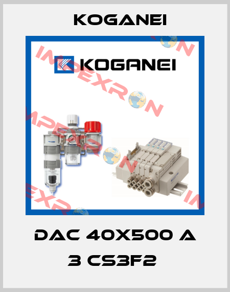 DAC 40X500 A 3 CS3F2  Koganei