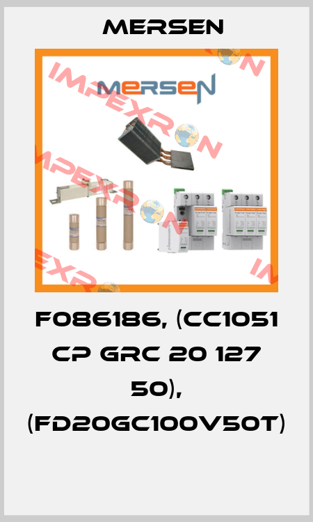 F086186, (CC1051 CP GRC 20 127 50), (FD20GC100V50T)  Mersen