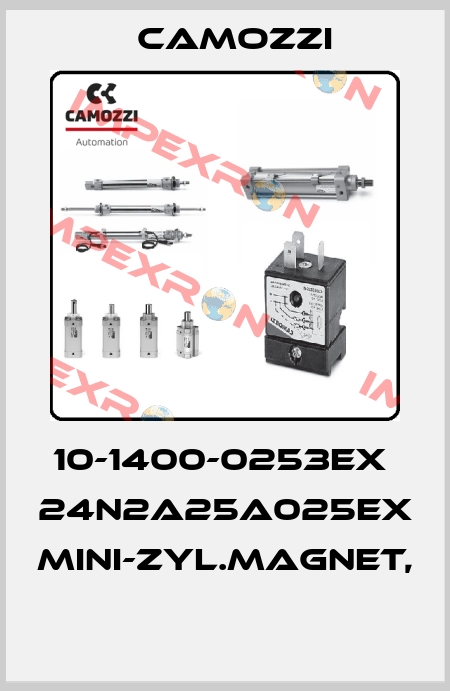 10-1400-0253EX  24N2A25A025EX MINI-ZYL.MAGNET,  Camozzi