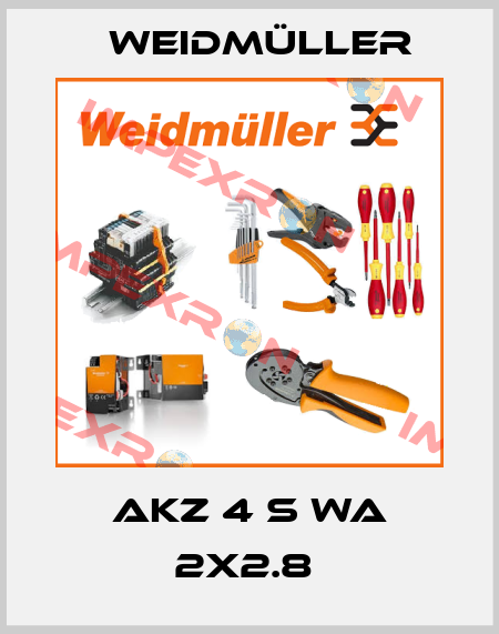 AKZ 4 S WA 2X2.8  Weidmüller