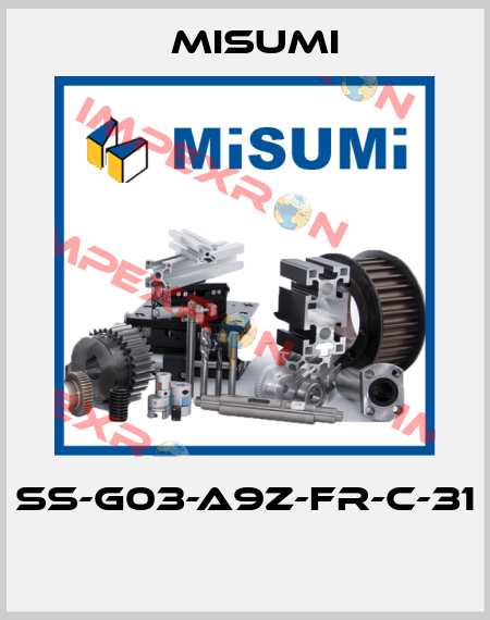 SS-G03-A9Z-FR-C-31  Misumi