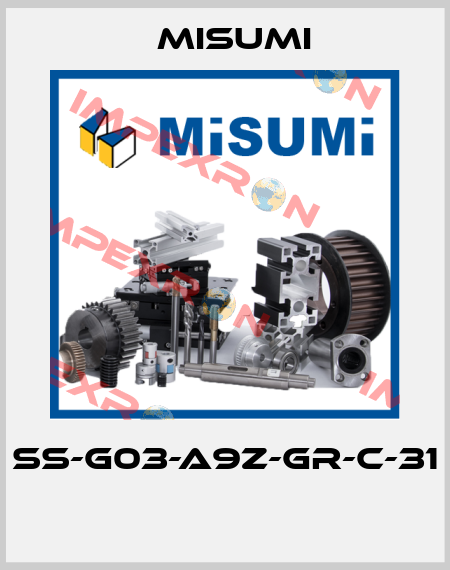 SS-G03-A9Z-GR-C-31  Misumi