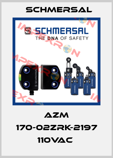 AZM 170-02ZRK-2197 110VAC  Schmersal