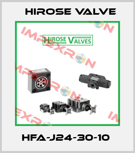 HFA-J24-30-10  Hirose Valve