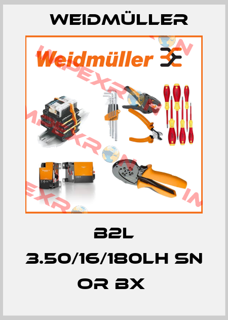 B2L 3.50/16/180LH SN OR BX  Weidmüller