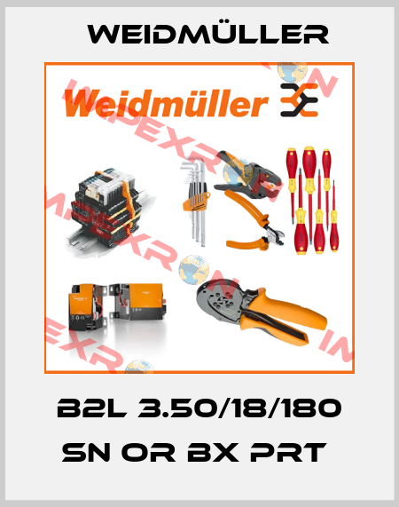 B2L 3.50/18/180 SN OR BX PRT  Weidmüller