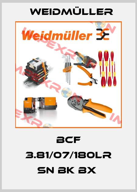 BCF 3.81/07/180LR SN BK BX  Weidmüller