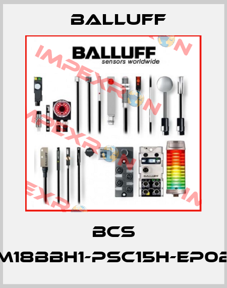 BCS M18BBH1-PSC15H-EP02 Balluff
