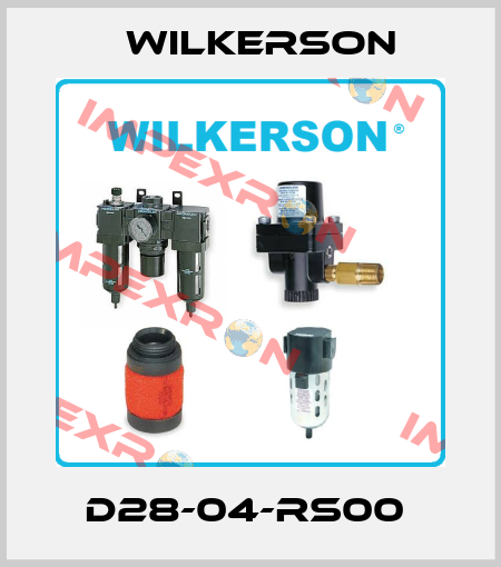 D28-04-RS00  Wilkerson