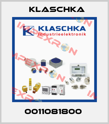 0011081800  Klaschka