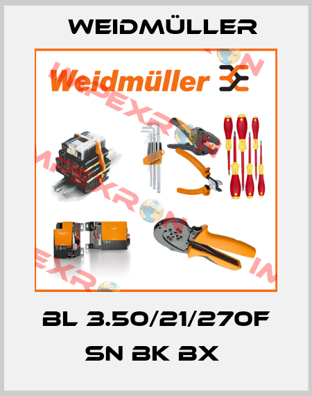 BL 3.50/21/270F SN BK BX  Weidmüller
