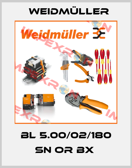 BL 5.00/02/180 SN OR BX  Weidmüller