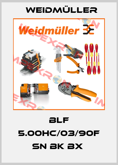 BLF 5.00HC/03/90F SN BK BX  Weidmüller