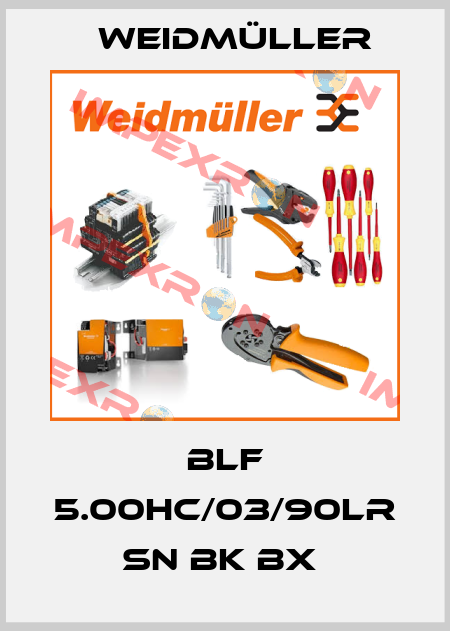 BLF 5.00HC/03/90LR SN BK BX  Weidmüller
