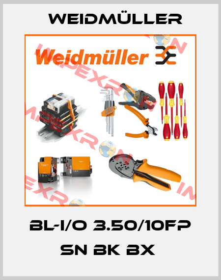 BL-I/O 3.50/10FP SN BK BX  Weidmüller