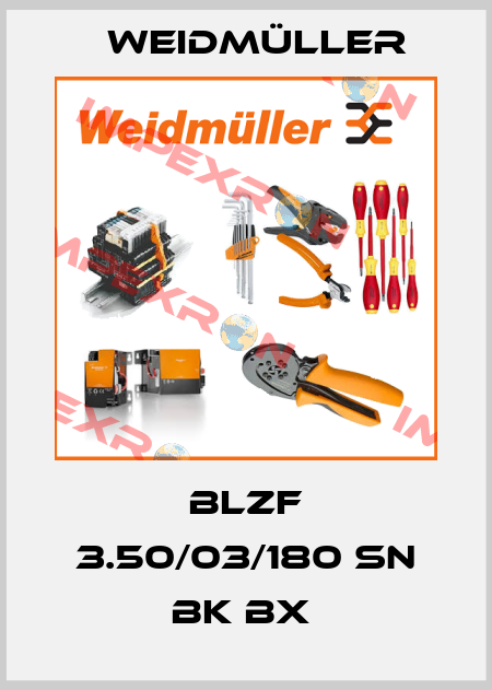 BLZF 3.50/03/180 SN BK BX  Weidmüller