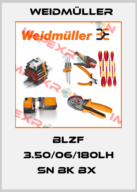 BLZF 3.50/06/180LH SN BK BX  Weidmüller