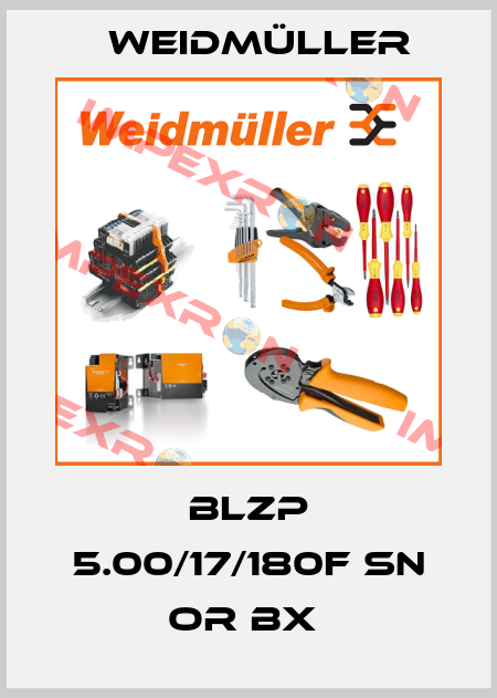 BLZP 5.00/17/180F SN OR BX  Weidmüller